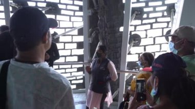 NARMADA, GUJARAT, INDIA, 17 Mart 2022: Hint bağımsızlık lideri Sardar Vallabhbhai Patel 'e adanmış dünyanın en uzun heykeli olan 