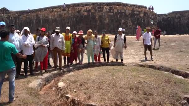 Malvão Maharashtra Índia Março 2023 Turistas Que Visitam Forte Sindhudurg — Vídeo de Stock