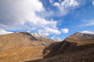 Ladakh, Hindistan 'da güzel bir manzara.