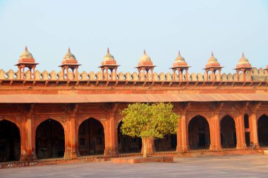 unesco Dünya Mirası site fatehpur sikri, Hindistan görünümünü.
