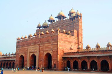 unesco Dünya Mirası site fatehpur sikri, Hindistan görünümünü.