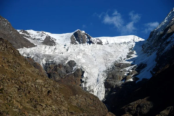 Lód Topnieje Pod Koniec Zimy Ladakh — Zdjęcie stockowe