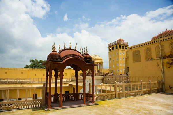 Vue Intérieure Palais Des Vents Hawa Mahal Jaipur Rajasthan Concept — Photo