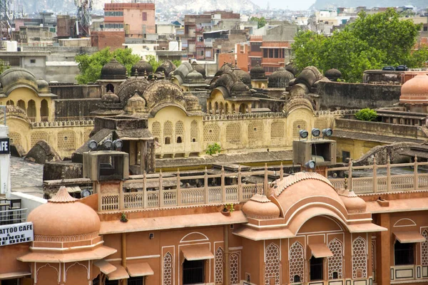 Hawa Mahal Rüzgar Sarayı, Jaipur, Rajasthan, Hindistan Seyahat Konsepti