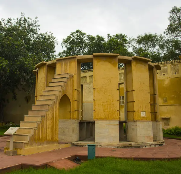 Jantar Mantar Observatory Complex Its Astronomical Instruments Jaipur Rajasthan India — Stock Photo, Image
