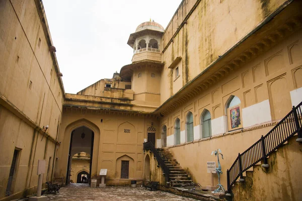 Amer Vagy Amber Erőd Unesco Világörökség Része Rajasthan India — Stock Fotó