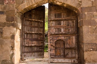 Kırsal ahşap kapılar arka plan, eski ahşap ahır kapısı