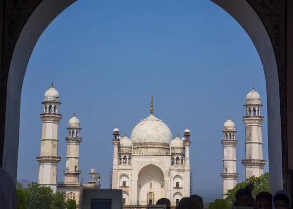 Bibi Maqbara Tomb Más Néven Mini Taj Mahal Aurangabad Maharashtra — Stock Fotó