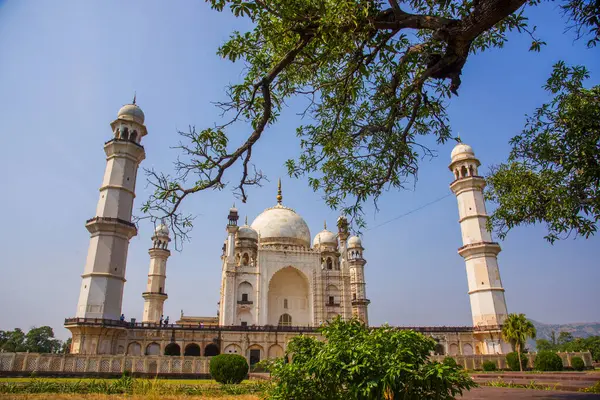 Bibi Maqbara Tomb Também Conhecido Como Mini Taj Mahal Aurangabad — Fotografia de Stock