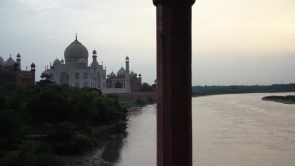 Agra India Agustus 2022 Warga Lokal Dan Aktivitas Mereka Pagi — Stok Video