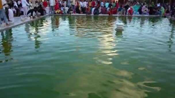 Delhi India Agosto 2022 Turistas Indios Visitan Jama Masjid Delhi — Vídeo de stock
