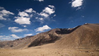 Himalaya manzarası. Ladakh, Hindistan