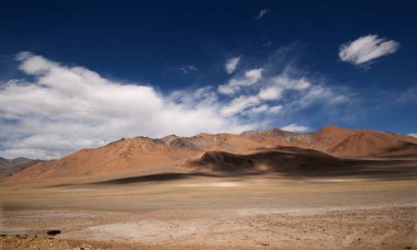Kum tepeleri Himalayalar Nubra Vadisi'nde. Hunder, Nubra Vadisi, Ladakh