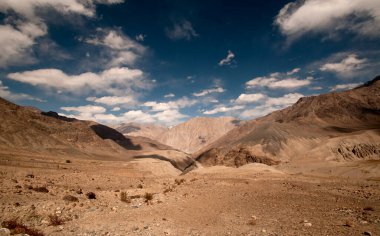 Himalaya manzarası. Ladakh, Hindistan