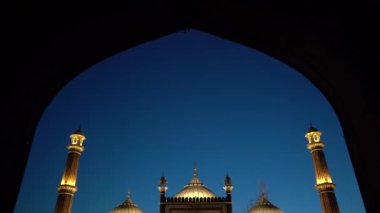 Jama Mescidi, Eski Delhi, Hindistan.
