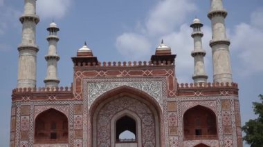 Büyük Akbar 'ın mezarı, Agra, Uttar Pradesh, Hindistan