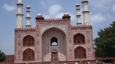 Büyük Akbar 'ın mezarı, Agra, Uttar Pradesh, Hindistan