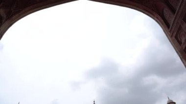 Taj Mahal, UNESCO Dünya Mirası sahası, Agra, Hindistan.