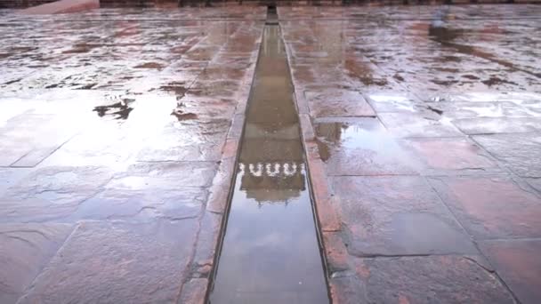 アクラ ウッタルプラデシュ インドの偉大なアカバーの墓 — ストック動画