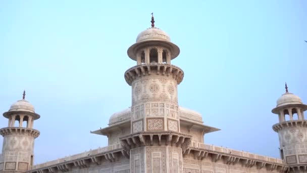 Tumba Itmad Daulah Fue Construida Entre 1622 1628 Agra Uttar — Vídeos de Stock