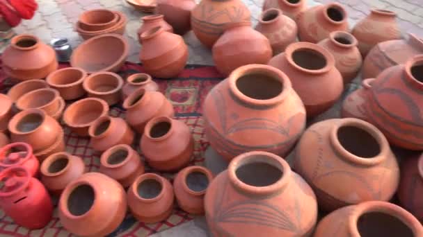 Khajuraho Madhya Pradesh India Marzo 2022 Gente Rural Reúne Feria — Vídeos de Stock