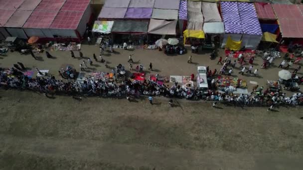 Talegaon Amravati Maharashtra India 2023 축제의 경주의 경주는 농부의 전통적인 — 비디오