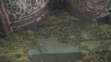 Ajanta Mağaraları no: 1, UNESCO Dünya Mirası Sitesi, Aurangabad, Maharashtra, Hindistan.