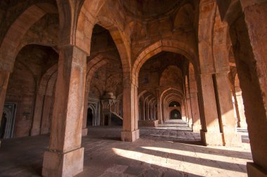 Ashrafi Mahal ve Jama Mescidi Camii Mandu, Madhya Pradesh, Hindistan