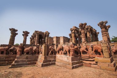 Siddhnath Baradwari Siddheshwar Temple, ancient monument, Omkareshwar, Madhya Pradesh, India, clipart