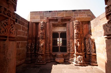 Siddhnath Baradwari Siddheshwar Tapınağı, antik anıt, Omkareshwar, Madhya Pradesh, Hindistan,