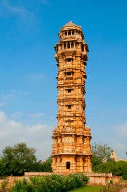 Hindistan 'daki Chittorgarh kalesi, mimari dönüm noktası.
