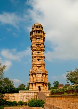 Hindistan 'daki Chittorgarh kalesi, mimari dönüm noktası.