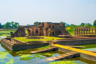 Jahaz Mahal (gemi Sarayı) Mandu, Madhya Pradesh, Hindistan içinde