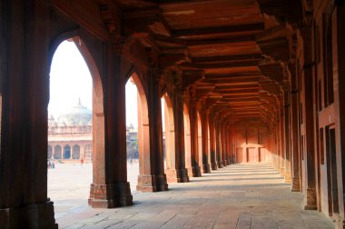 unesco Dünya Mirası site fatehpur sikri, Hindistan görünümünü.