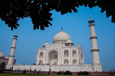 Taj Mahal, ünlü tarihi eser, UNESCO Dünya Mirası Alanı, Hindistan