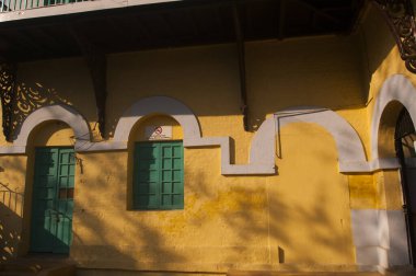 Port Blair, Andaman, Hindistan hücresel hapiste. İngilizler tarafından inşa tarihi bina.
