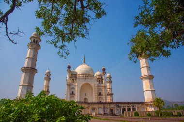 Bibi Ka Maqbara Mezarı, Mini Taj Mahal, Aurangabad, Maharashtra, Hindistan olarak da bilinir.