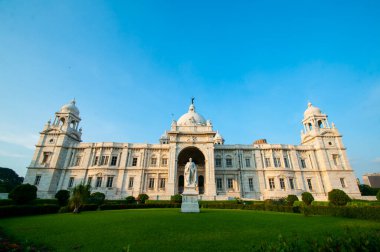 Victoria Memorial büyük bir mermer Kalküta, Batı Bengal, Hindistan inşa ediyor. Kraliçe Victoria anısına adanmıştır.