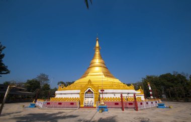 Altın manastırda: lumbini, nepal