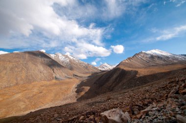 Ladakh, Hindistan 'da güzel bir manzara.