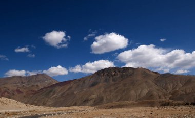 Ladakh, Hindistan 'da güzel bir manzara.