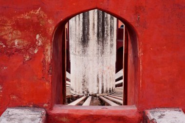 Astronomik Gözlemevi Jantar Mantar Delhi, Hindistan.