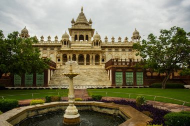 Jaswant Thada mozolesi, Jodhpur, Hindistan 'ın turistik yerleri..