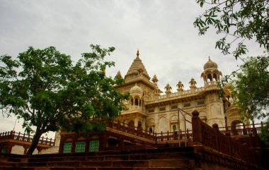 Jaswant Thada mozolesi, Jodhpur, Hindistan 'ın turistik yerleri..