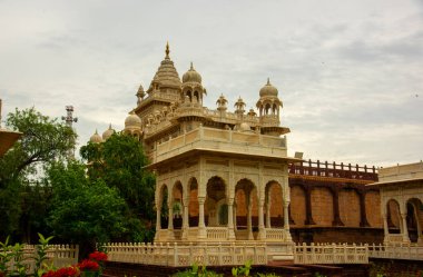 Jaswant Thada mozolesi, Jodhpur, Hindistan 'ın turistik yerleri..