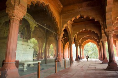 Kızıl Kale Delhi, Fort 1857 'ye kadar Hindistan' ın Babür İmparatoru 'nun ikamet ettiği yer, UNESCO Dünya Mirası Alanı..