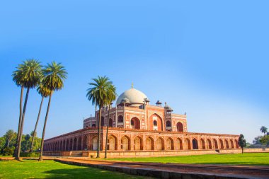 Humayun 'un Mezarı, Delhi, Hindistan, Babür İmparatoru Humayun' un 1565 'te inşa ettiği mezar, UNESCO Dünya Mirası Alanı