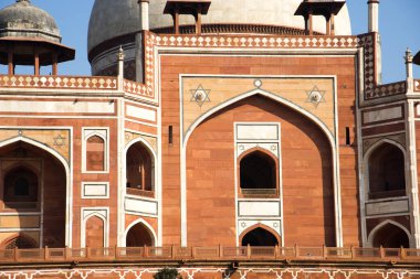 Humayun 'un Mezarı, Delhi, Hindistan, Babür İmparatoru Humayun' un 1565 'te inşa ettiği mezar, UNESCO Dünya Mirası Alanı