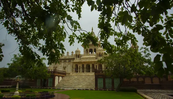 Jaswant Thada mozolesi, Jodhpur, Hindistan 'ın turistik yerleri..