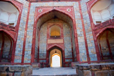 Humayun 'un Mezarı, Delhi, Hindistan, Babür İmparatoru Humayun' un 1565 'te inşa ettiği mezar, UNESCO Dünya Mirası Alanı